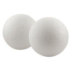 Styrofoam 6In Balls Pack Of 6