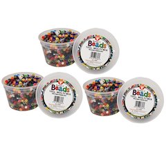 Bucket O' Beads, 10 oz. Multi Mix Per Pack, 3 Packs