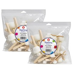 Dot Daubers, 4 Sizes, 40 Per Pack, 2 Packs