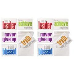 Note Cards with Envelope, Encouragement Booster Set, 10 Per Set, 2 Sets