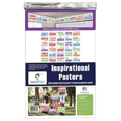 Card Stock Posters, Set of 30, English