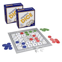 Sequence Dice Game, Pack of 2
