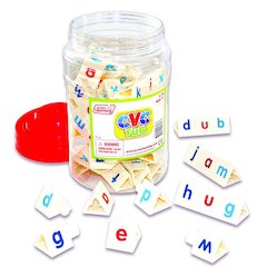 TRI BLOCKS CVC TUB SET OF 90