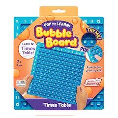 Times Table Pop and Learn Bubble Board