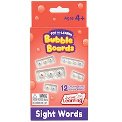 Sight Word Bubble Boards, Set of 12