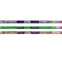 Do Your Best on the Test Pencils, 12 Per Pack, 12 Packs