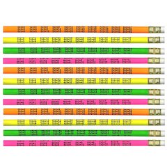 Pencils Multiplication, 12 Per Pack, 12 Packs