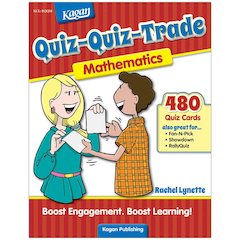 Quiz-Quiz-Trade: Mathematics, Grades 3-6