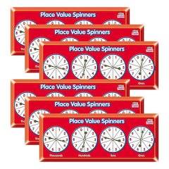 Place Value Spinners, Pack of 6