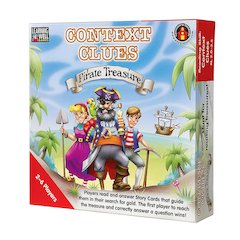 CONTEXT CLUES PIRATE TREASURE RED