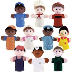 Community Helper Puppets Set Of 10