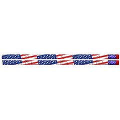 Flags & Fireworks Pencil, Box of 144