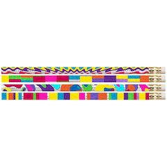 Watercolors Motivational/Fun Pencils, 12 Per Pack, 12 Packs