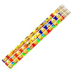Emojis Motivational Pencil, 12 Per Pack, 12 Packs