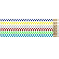 Chevron Chic Pencil, 12 Per Pack, 12 Packs