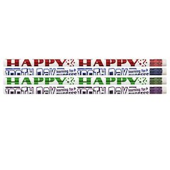 Happy 100th Day Pencils, 12 Per Pack, 12 Packs