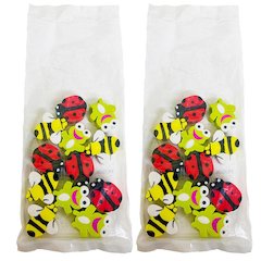 Lil Critters Pencil Topper Erasers, 12 Per Pack, 12 Packs