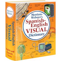 Merriam Webster Spanish English, Visual Dictionary