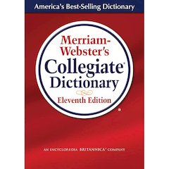 MERRIAM WEBSTERS COLLEGIATE DICTIONARY 11TH ED LAMINATED