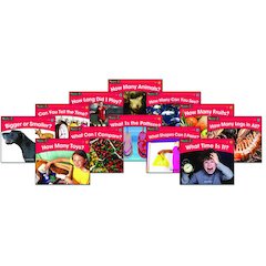 Rising Readers Leveled Books, Math Set, Set of 12