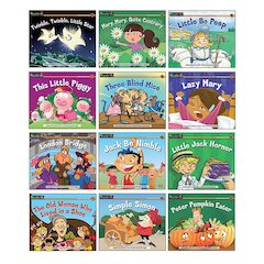 Rising Readers Leveled Books: Nursery Rhyme Tales Set 2, English