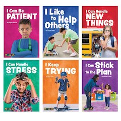 MySELF Readers: I Can Manage Myself and Set Goals, Small Book 6pack, English