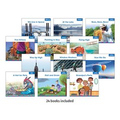 Decodable Readers Grade 1 Long Vowels, 24 Books