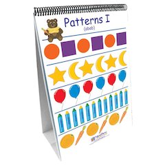 Patterns And Sorting 10 Double, Sided Curriculum Mastery Flip Cht