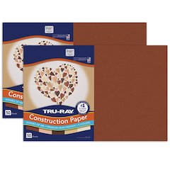 Construction Paper, Shades of Me Assortment, 50 Sheets Per Pack, 2 Packs