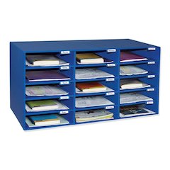 Mail Box - 15 Mail Slots Blue
