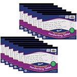 Multi-Program Handwriting Tablet, D'Nealian/Zaner-Bloser, 40 Sheets, Pack of 12