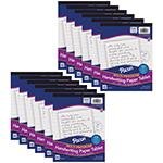 Multi-Program Handwriting Tablet, D'Nealian/Zaner-Bloser, 40 Sheets, Pack of 12