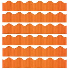 Decorative Border, Orange, 2-1/4" x 50', 6 Rolls