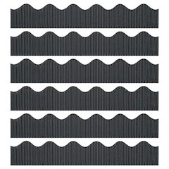 Decorative Border, Black, 2-1/4" x 50', 6 Rolls