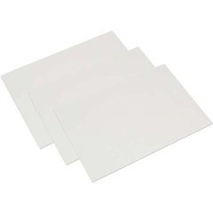 Fingerpaint Paper, White, 16" x 22", 100 Sheets Per Pack, 3 Packs