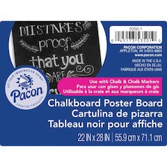 Chalkboard Poster Board 25 Sheets