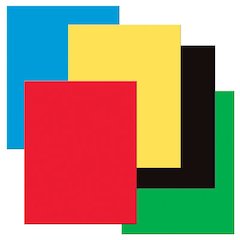 Heavy Poster Board Primry Asst 25Pk