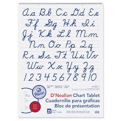 D NEALIAN CHART TABLET CURSIVE