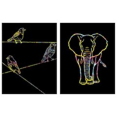 Art Papers, Color Splash, 8-1/2" x 11", 30 Sheets