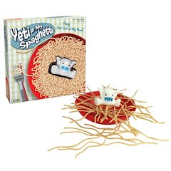 YETI IN MY SPAGHETTI HEY GET OUT OF MY BOWL