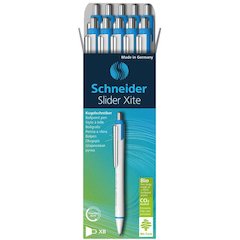 Slider Xite XB Refillable + Retractable Ballpoint Pen, 1.4 mm, Box of 10 Pens