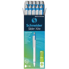 Slider Xite XB Refillable + Retractable Ballpoint Pen, 1.4 mm, Box of 10 Pens