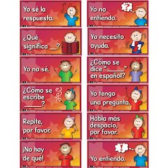 Spanish Anchor Charts, 18" x 8", Set of 12