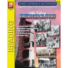 Daily Literacy Activities: 20th Century American History Reading