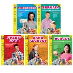 Life Skills Math Series, Set of 5