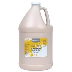 Little Masters Washable Tempera Paint, Peach, Gallon