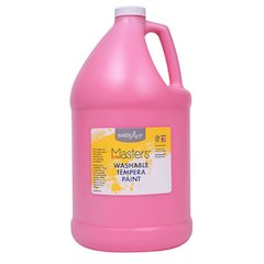 Little Masters Washable Tempera Paint, Pink, Gallon