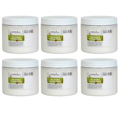 Washable Finger Paint, White, 16 oz, Pack of 6