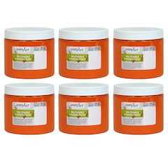 Washable Finger Paint, Orange, 16 oz., Pack of 6