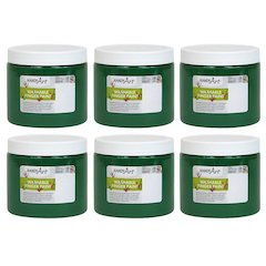 Washable Finger Paint, Green, 16 oz., Pack of 6